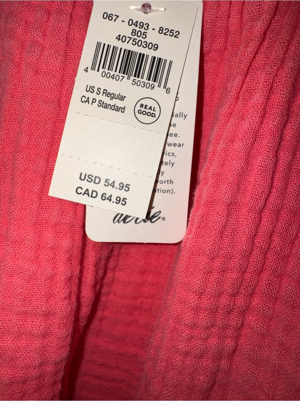 Aerie Gauzy High Waisted Cargo Pant
Jordyn size small regular NWT - Picture 7 of 13